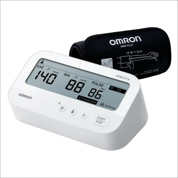 Omorn HEM-7194T1 BP Monitor with AFib Detection and Bluetooth