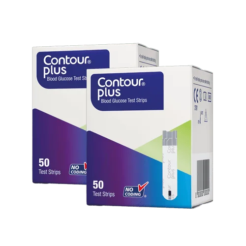 CONTOUR® PLUS Blood Glucose Test Strips