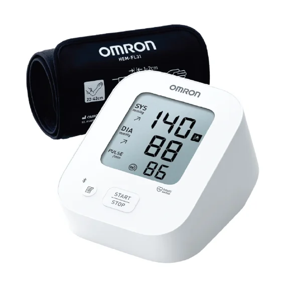 Omron HEM-7183T1-FLB BP Monitor with IntelliWrap Cuff and Bluetooth