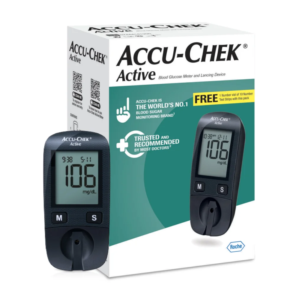 Accu-Chek® Active Glucometer Kit