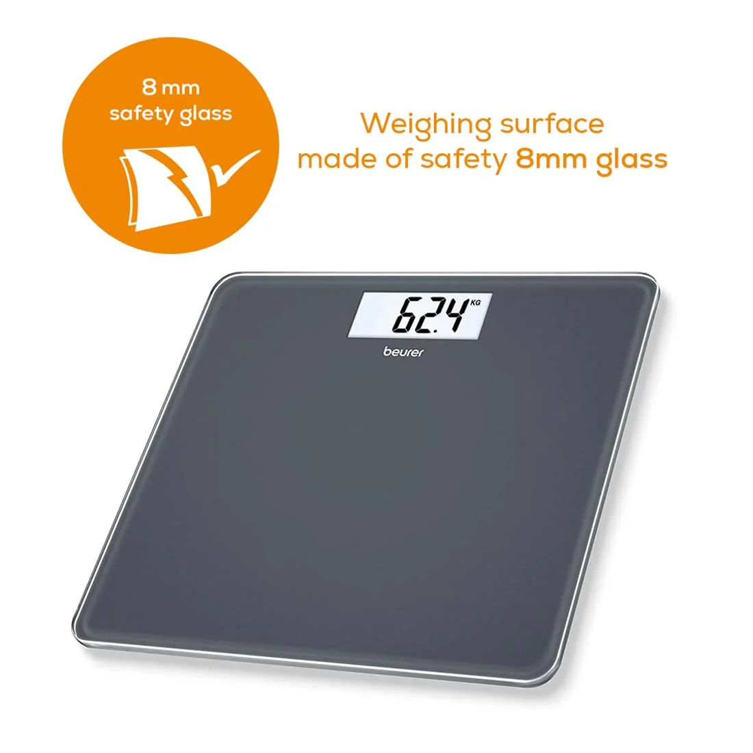 Beurer GS 213 Digital Glass Bathroom Scale - 2