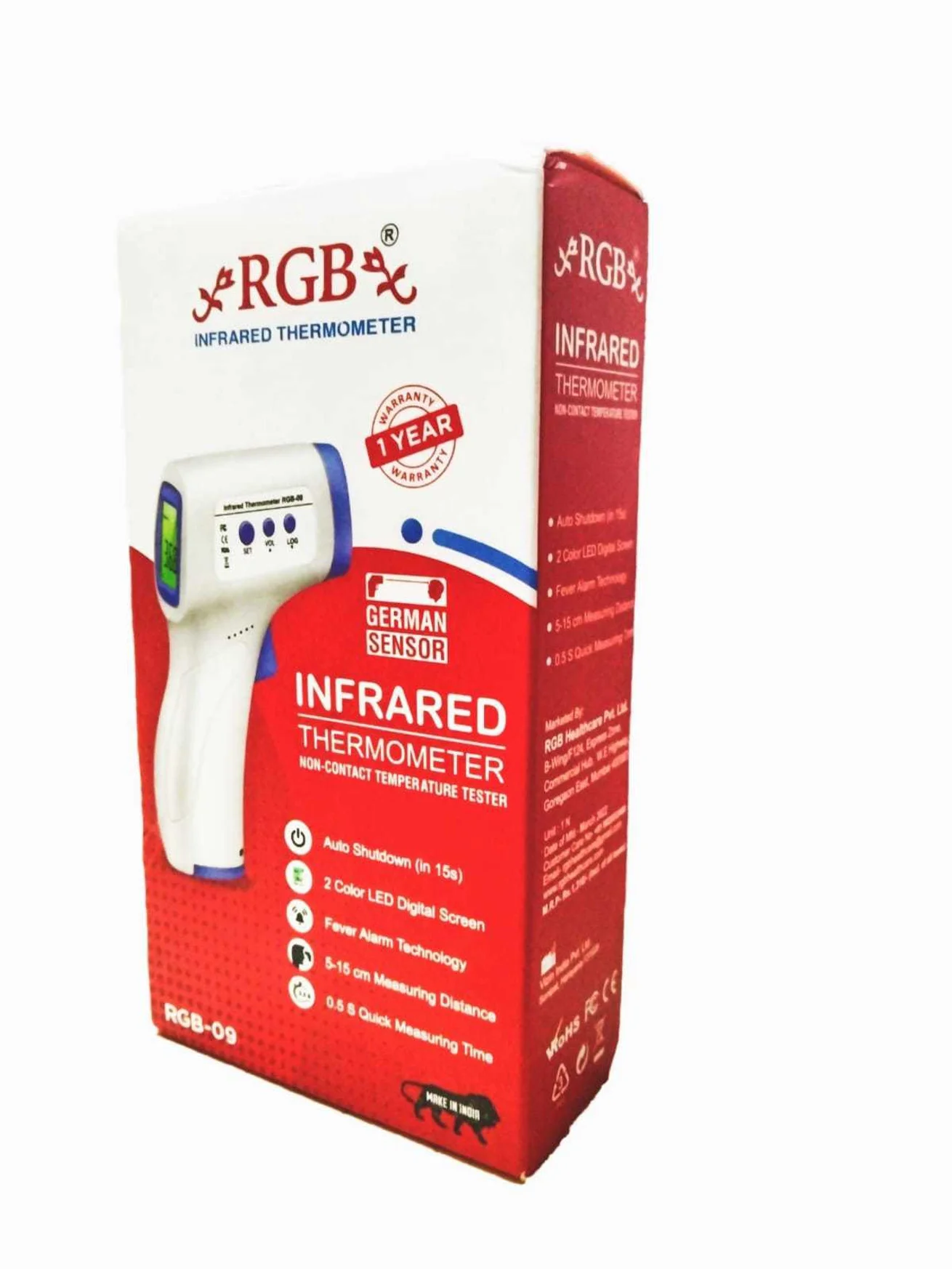 RGB Infrared Thermometer – RGB 09 - 2