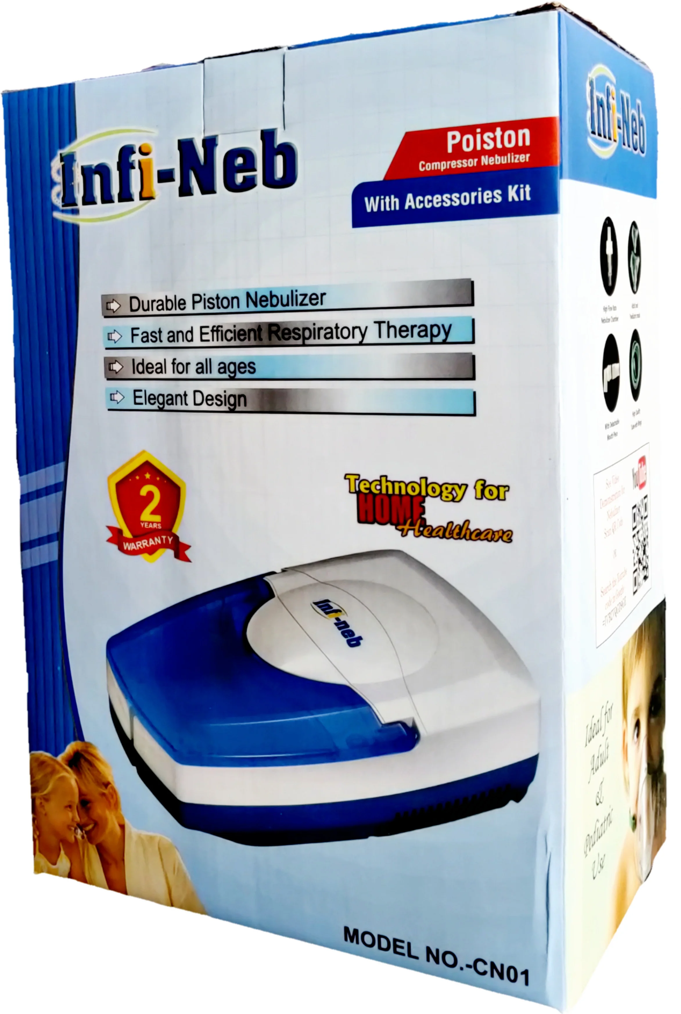 Infineb Nebulizer with Compartment - 3