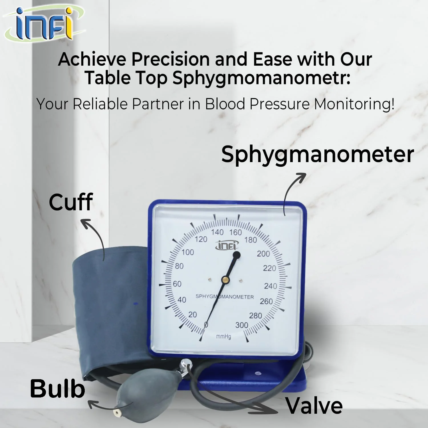 Desk Type Aneroid BP Monitor - 3