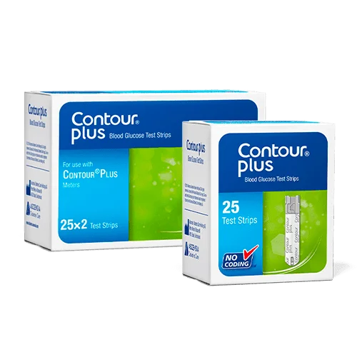 CONTOUR® PLUS ELITE Blood Glucose Monitoring System with Bluetooth and 25 Test Strips Free - 4