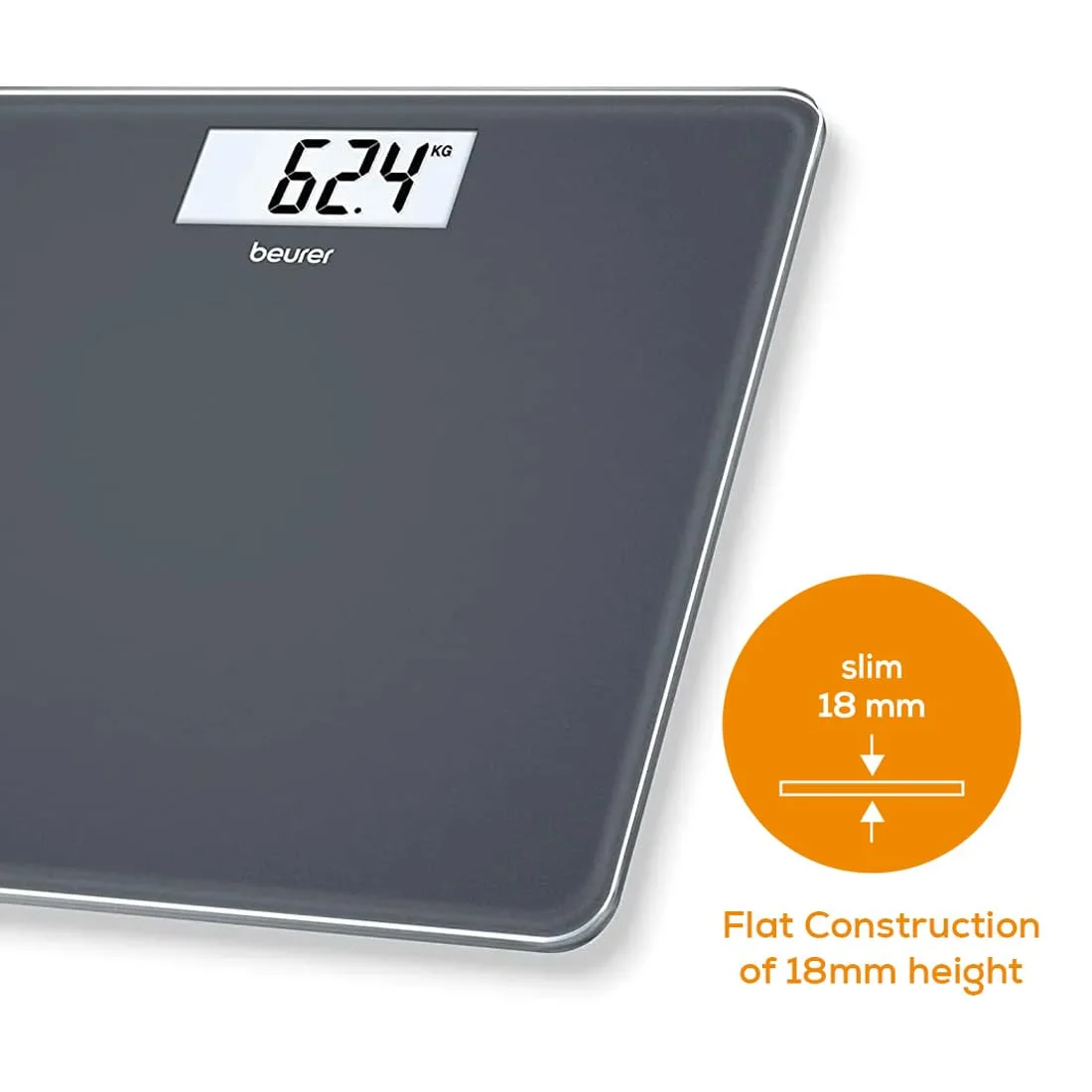 Beurer GS 213 Digital Glass Bathroom Scale - 4