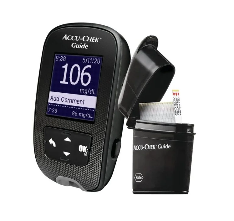 Accu-Chek® Guide Smart Blood Glucose Meter with Bluetooth - 5